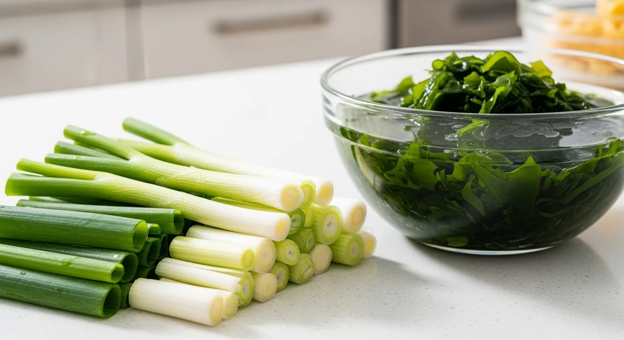 대파가 미역국에 더해주는 의외의 맛과 영양 시너지