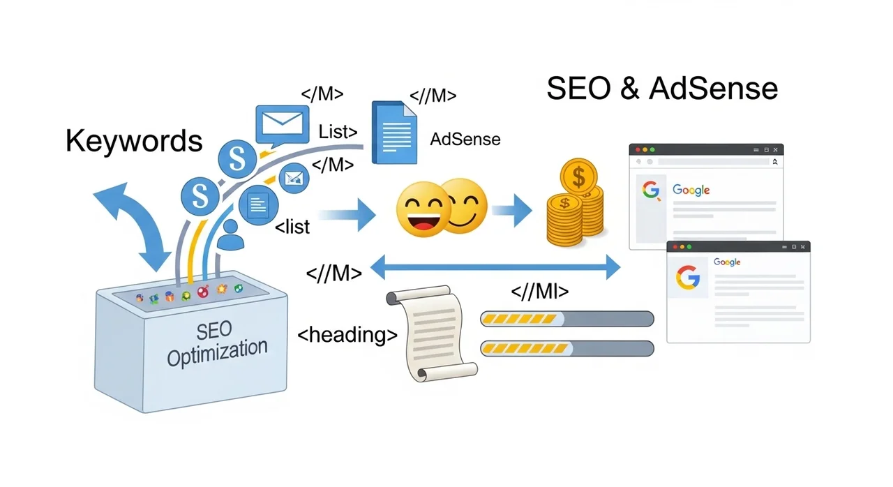 구글 애드센스 수익 극대화를 위한 콘텐츠 전략: 검색 의도와 체류 시간