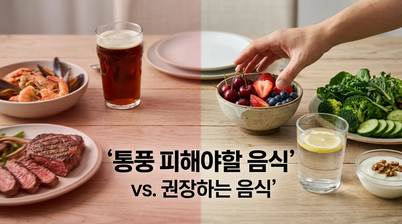 통풍 피해야할 음식 완벽 가이드: 요산 수치 관리의 모든 것