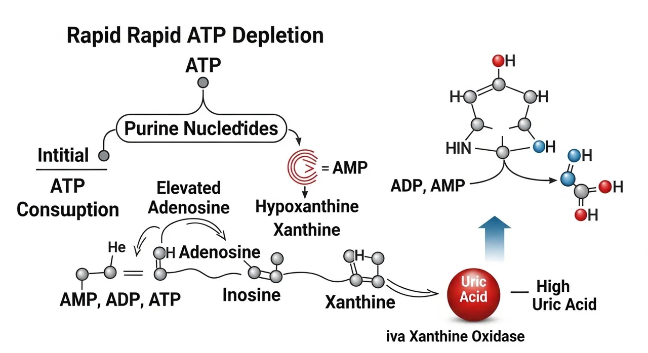 액상과당이 요산 수치를 폭발적으로 올리는 과학적 원리