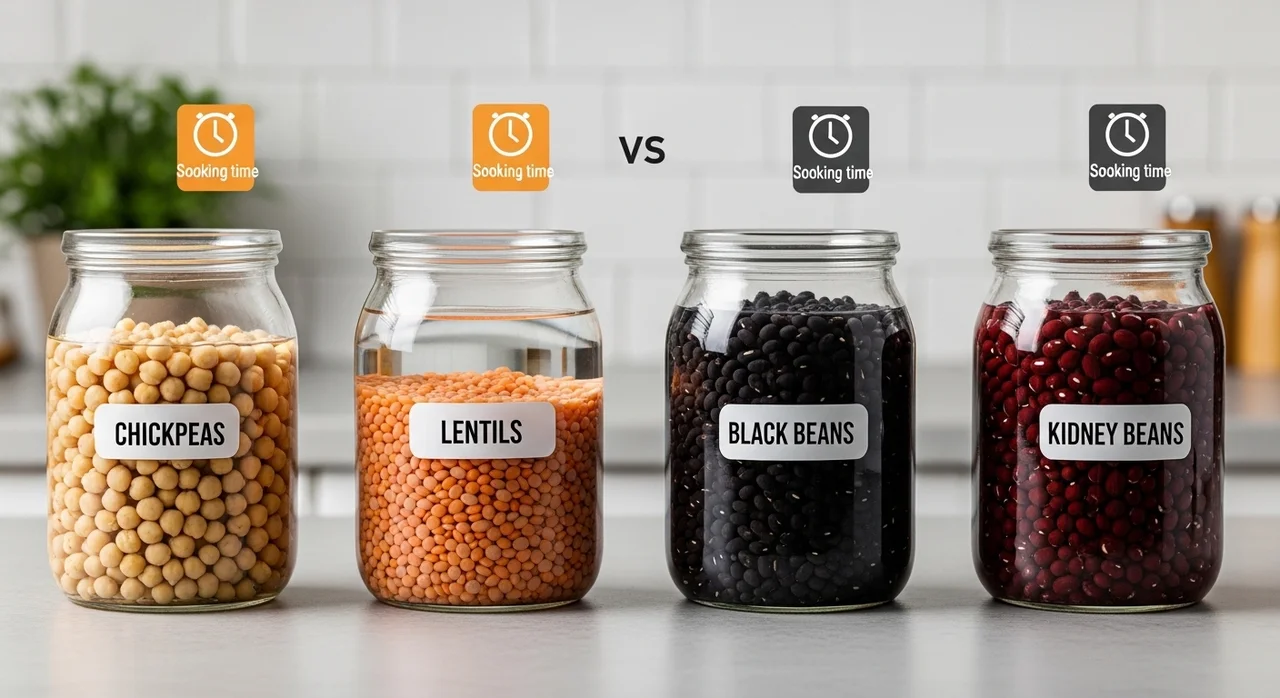콩 종류별 최적의 불리는 시간과 방법: 완벽한 콩 요리의 시작