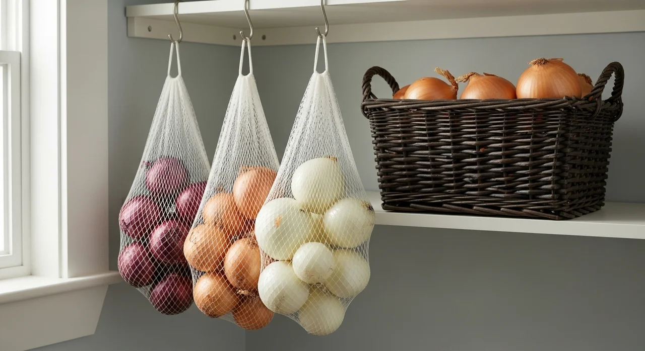 햇양파 신선하게 보관하는 법: 오래오래 즐기기