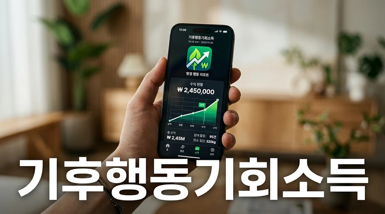 기후행동기회소득: 환경 보호와 경제적 보상을 동시에! 완벽 가이드