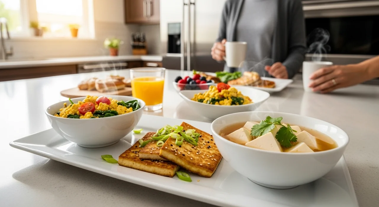 바쁜 아침, 영양과 활력을 채워줄 '아침 두부'의 힘