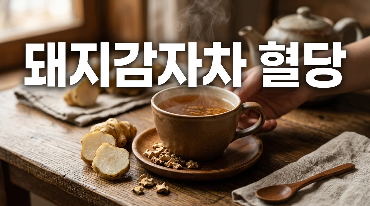 돼지감자차 혈당 조절의 비밀: 이눌린 효능과 올바른 섭취 가이드