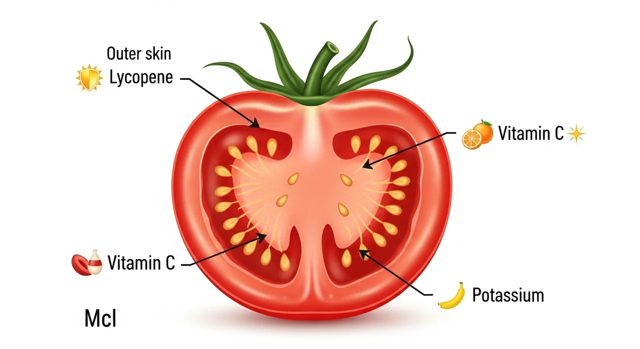 토마토주스의 핵심 영양 성분 심층 분석