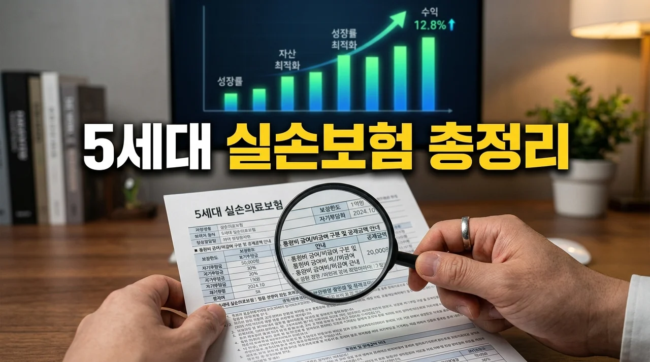 5세대 실손보험 총정리: 4세대와 차이점, 보장 내용, 전환 가이드