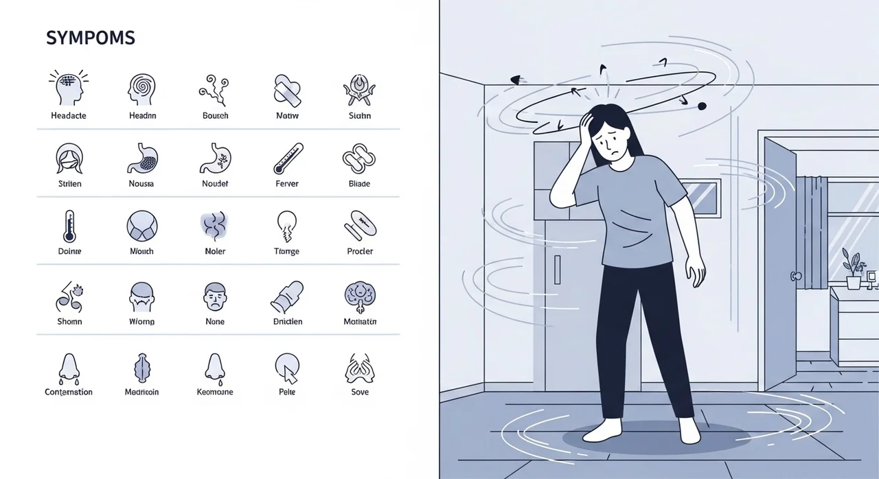 갑자기 두통과 어지럼증이 동반될 때의 위험성
