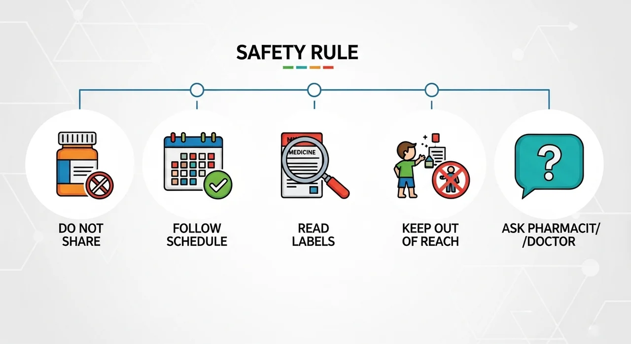요약: 안전한 타이레놀 복용을 위한 5가지 원칙