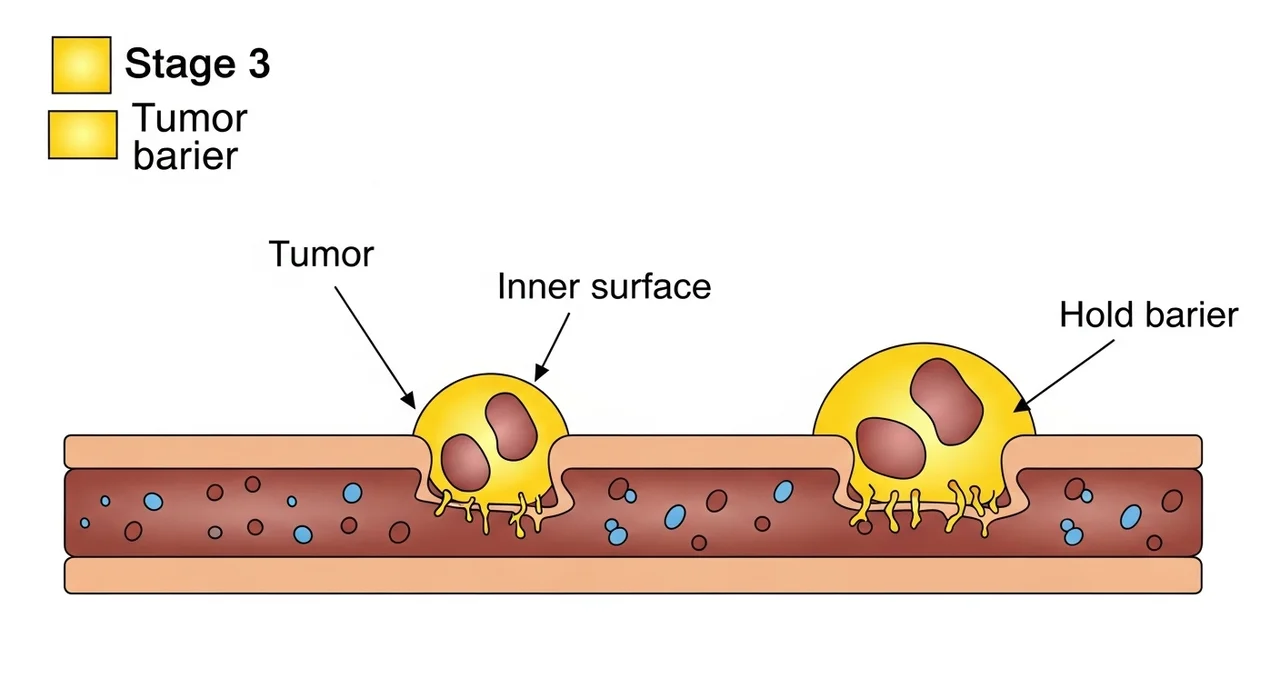 위암의 병기별 차이 (1기부터 4기까지)