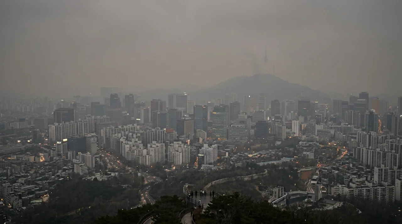 서울 초미세먼지 주의보! 실시간 대기질 확인 및 호흡기 보호 대책