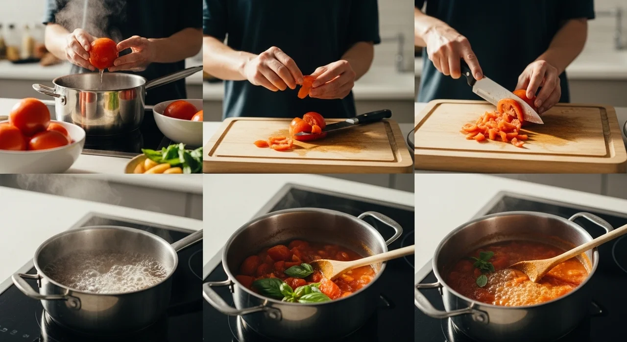 영양가 200% 높이는 토마토 조리 스텝