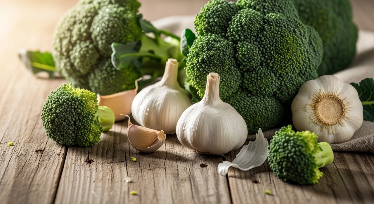 간 해독의 일등 공신, 십자화과 채소와 마늘