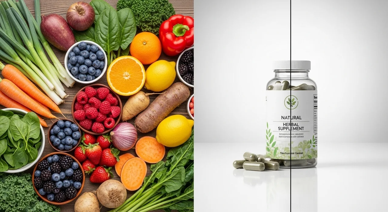 영양제와 자연 식품, 무엇이 더 좋을까?