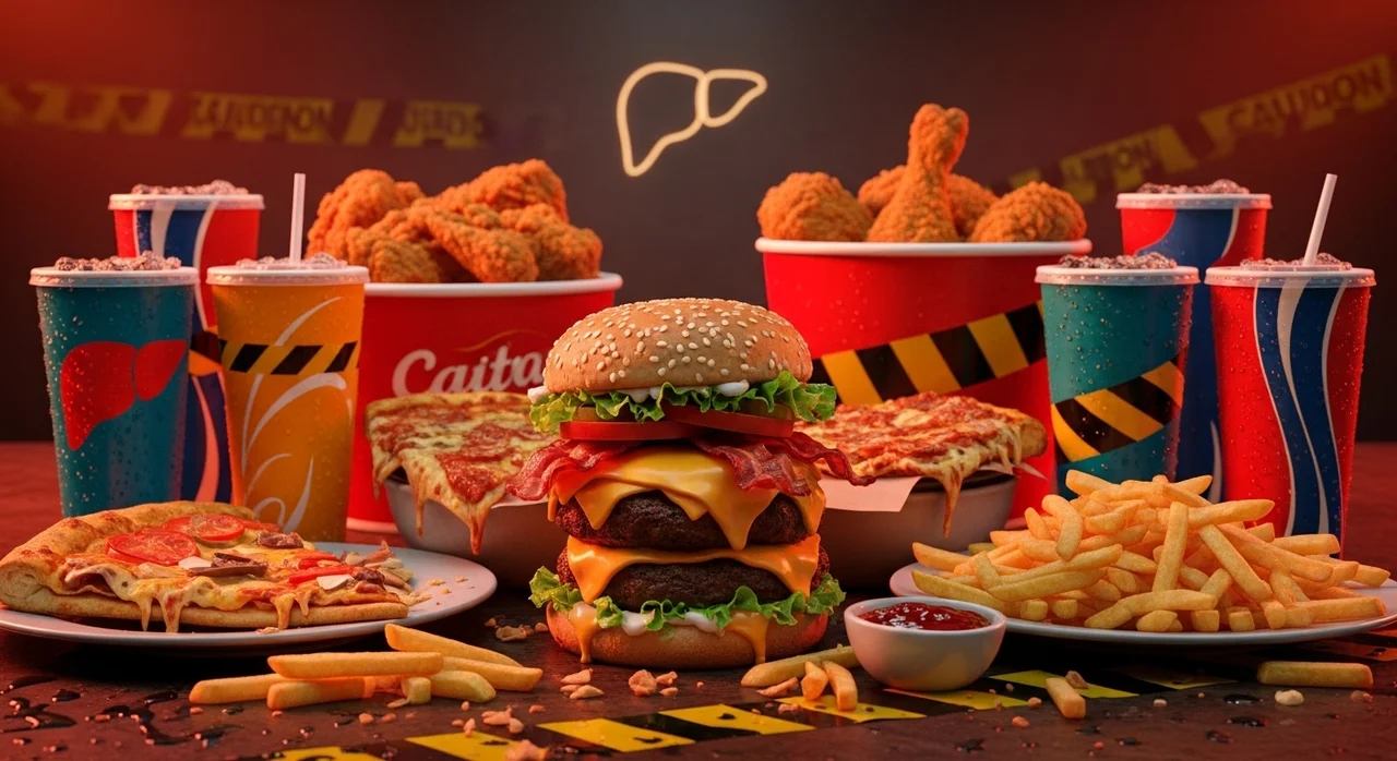 간 건강을 위해 멀리해야 할 위험한 음식