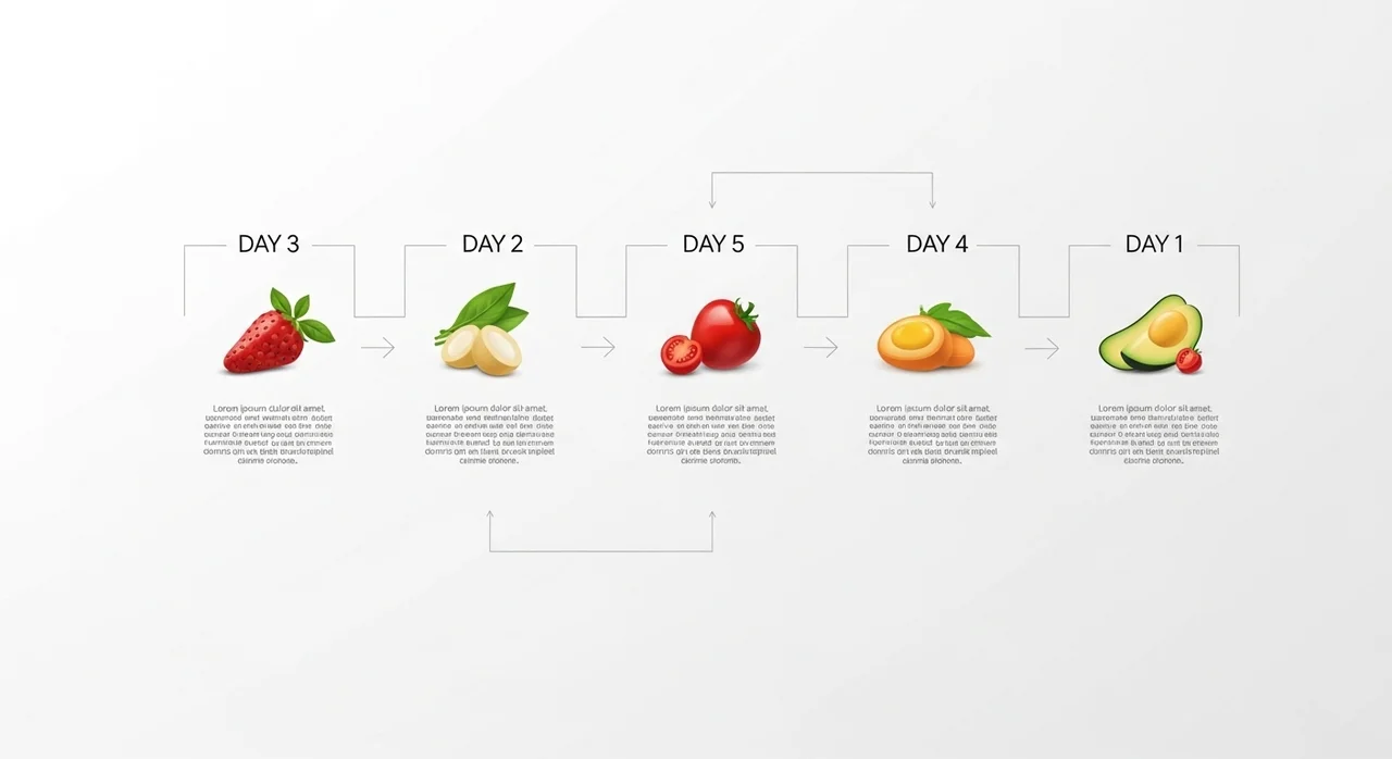 실전! 검사 전 3일 식단 가이드