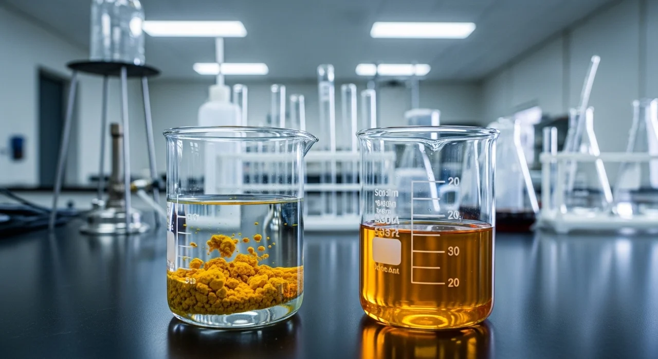 흡수율의 비밀, 일반 강황 vs 수용성 커큐민