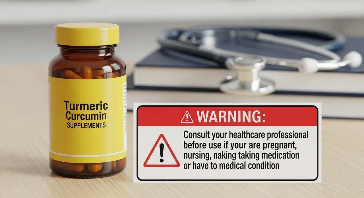 이런 분들은 조심! 커큐민 부작용 및 주의사항