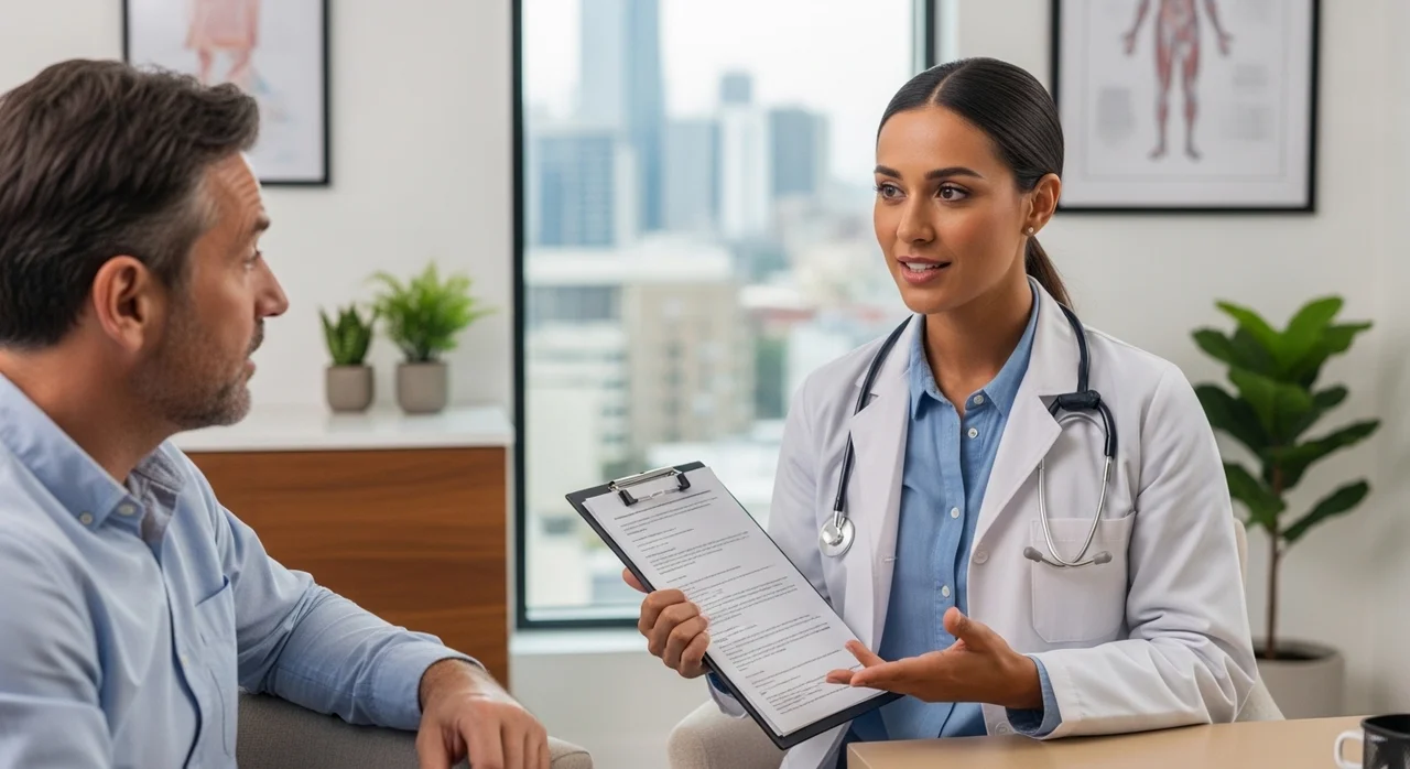 병원 방문 전 준비 및 검사 단계