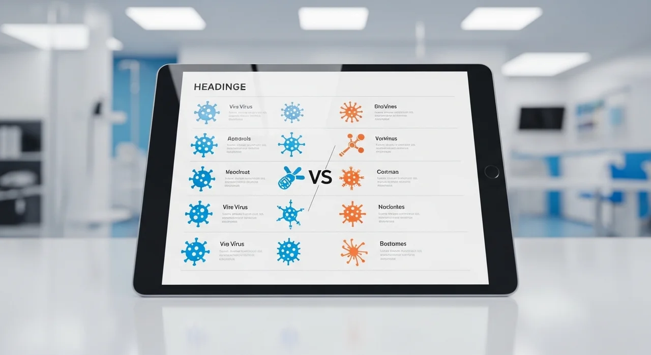 A형독감 vs B형독감, 무엇이 다른가요?
