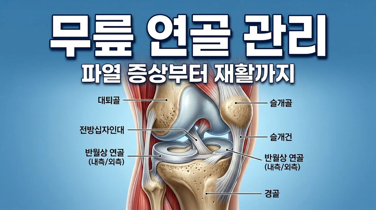 무릎 반월연골판 파열 증상과 수술 기준, 치료 전 꼭 알아야 할 5가지
