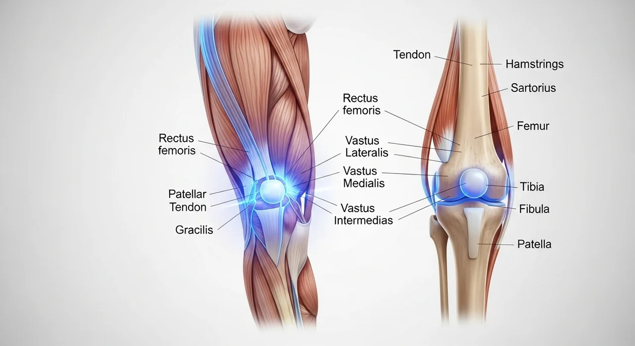 무릎 통증의 구원투수, 왜 허벅지근육일까요?