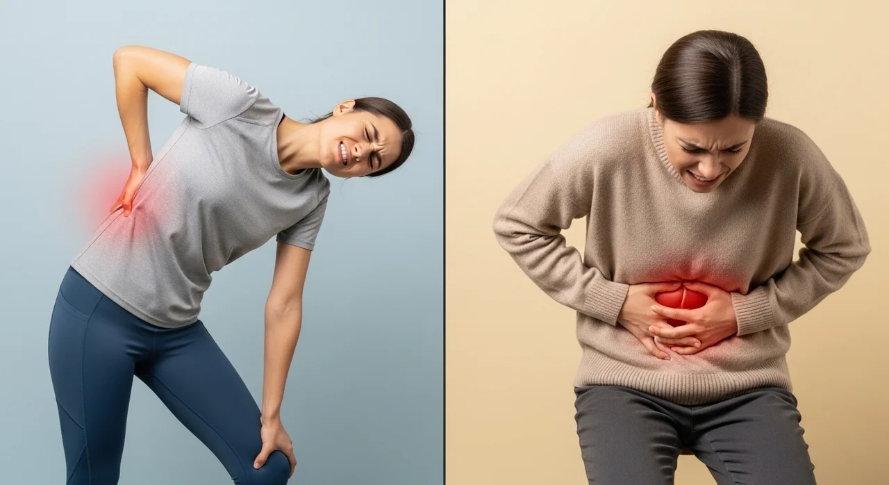 근육통 vs 내장 질환, 어떻게 구분할까요?