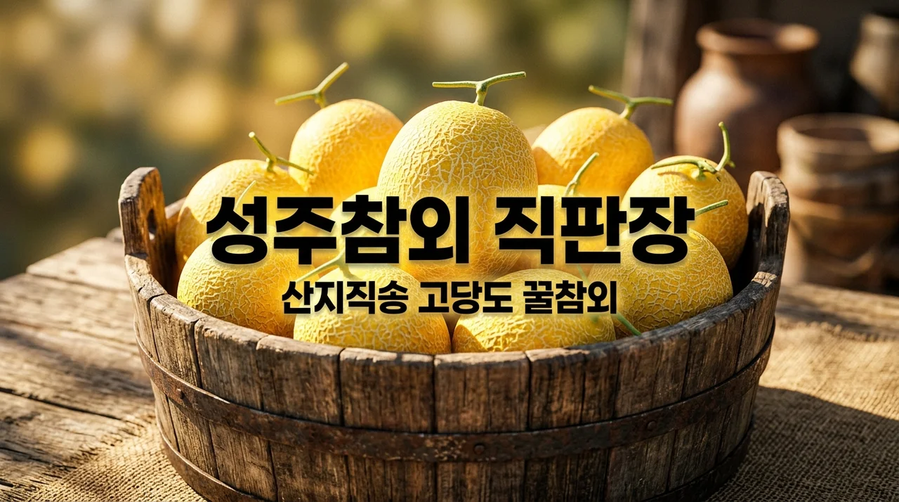 성주참외 직판장 추천 및 가격 총정리! 고당도 꿀참외 고르는 법