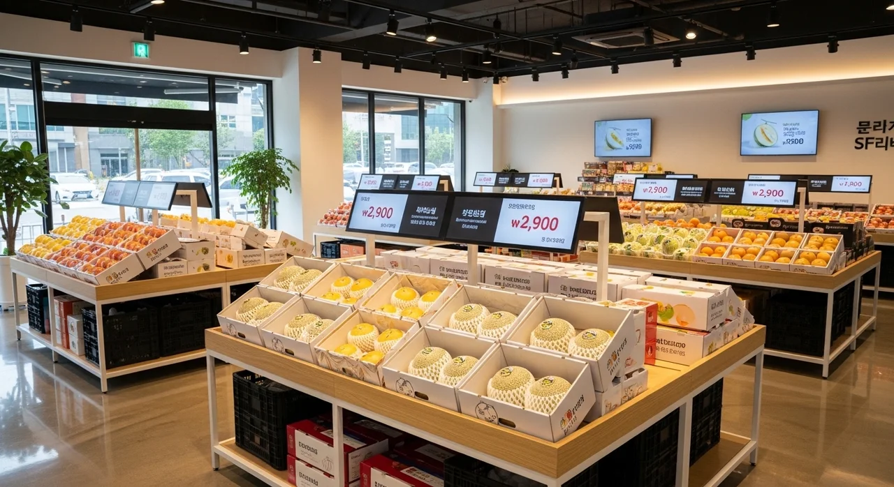 성주참외 직판장 방문 및 구매 절차