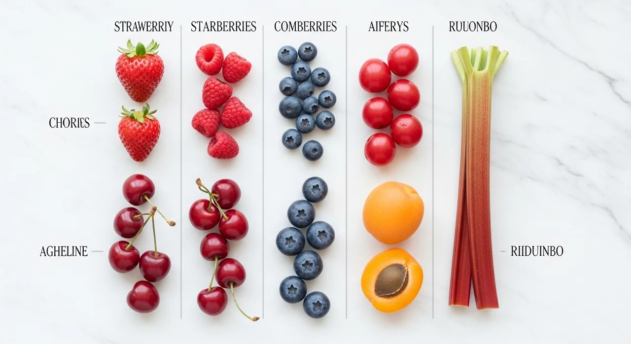 한눈에 보는 4월 대표 봄과일 특징 비교