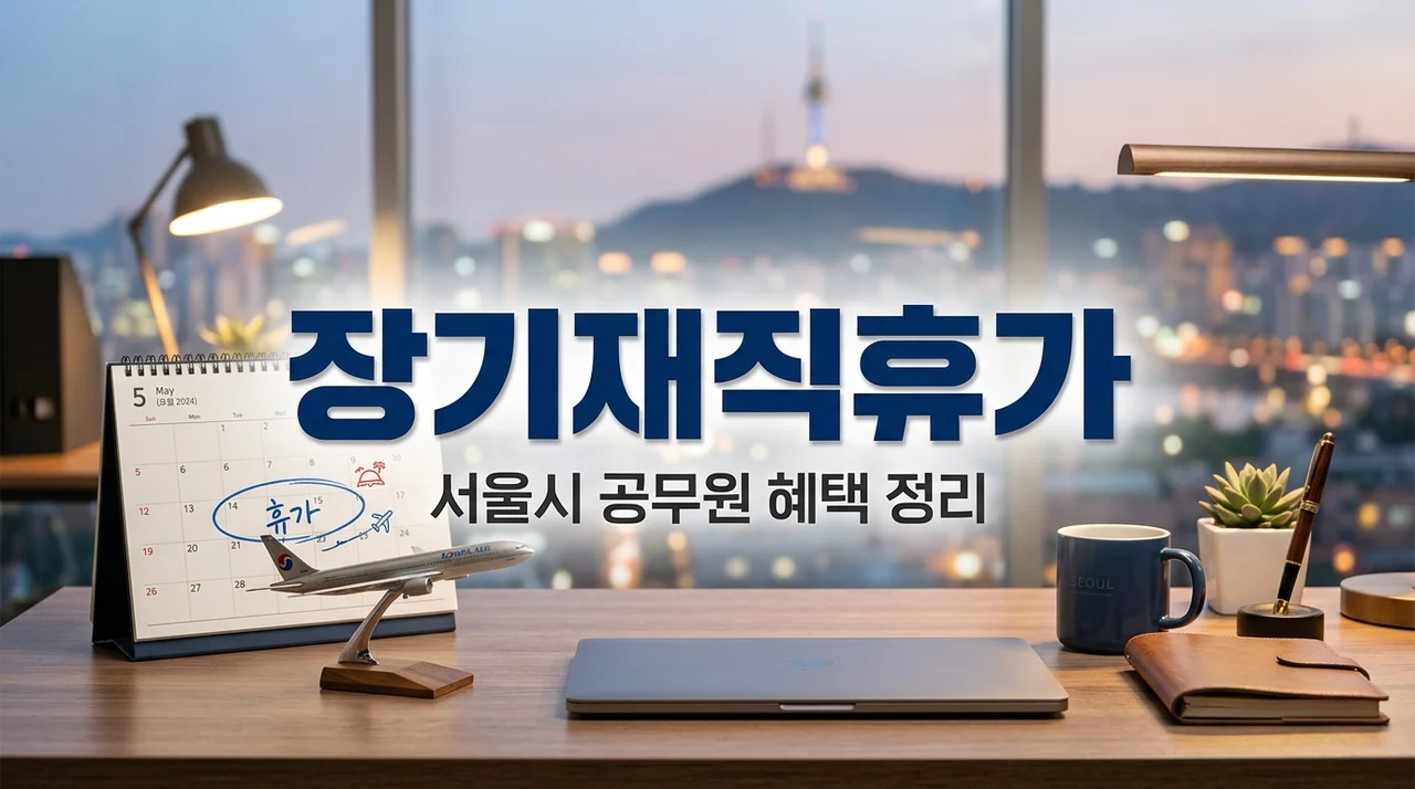서울특별시 공무원 장기재직휴가 2026년 확대 혜택 및 일수 총정리