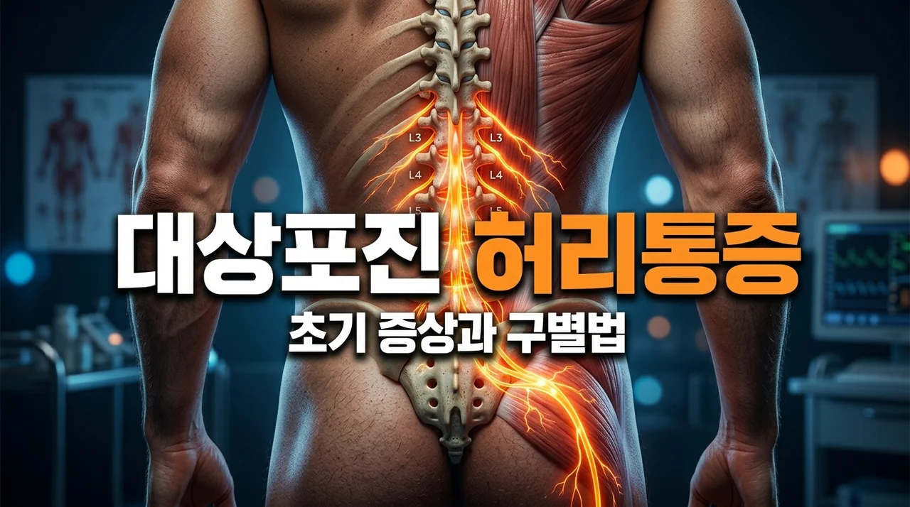 대상포진 허리통증 초기증상 및 근육통 차이점 3가지 완벽 정리
