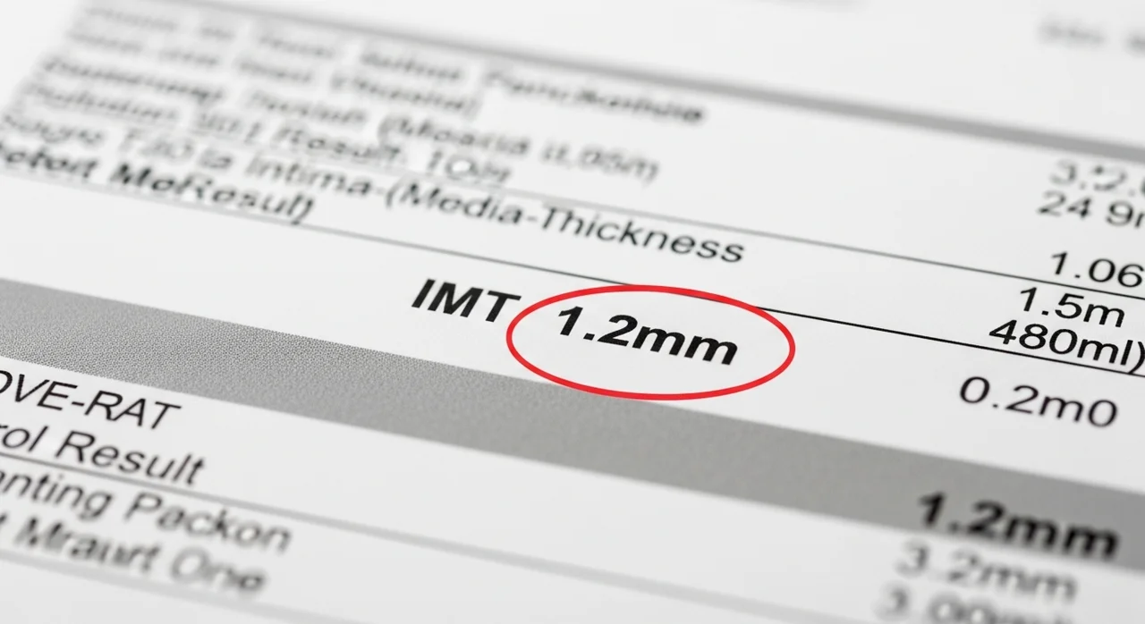 결과지 해석 방법, 이 수치만 확인하세요