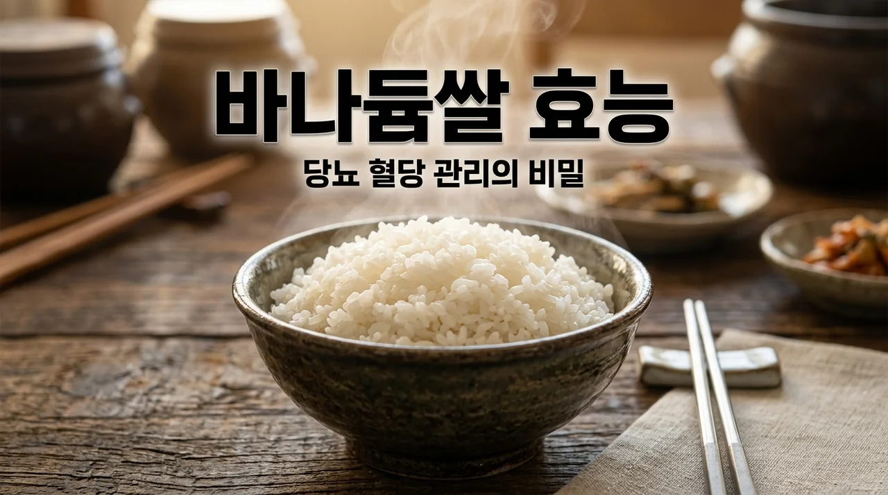 바나듐쌀 효능 5가지와 부작용, 당뇨 혈당 관리에 진짜 도움 될까?