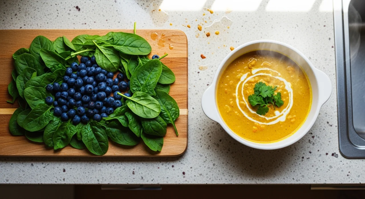 색깔 있는 채소와 과일이 뇌를 젊게 만든다