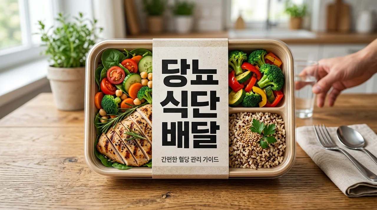 당뇨식배달 추천 및 고르는 법: 혈당 관리 식단 고민 끝내기