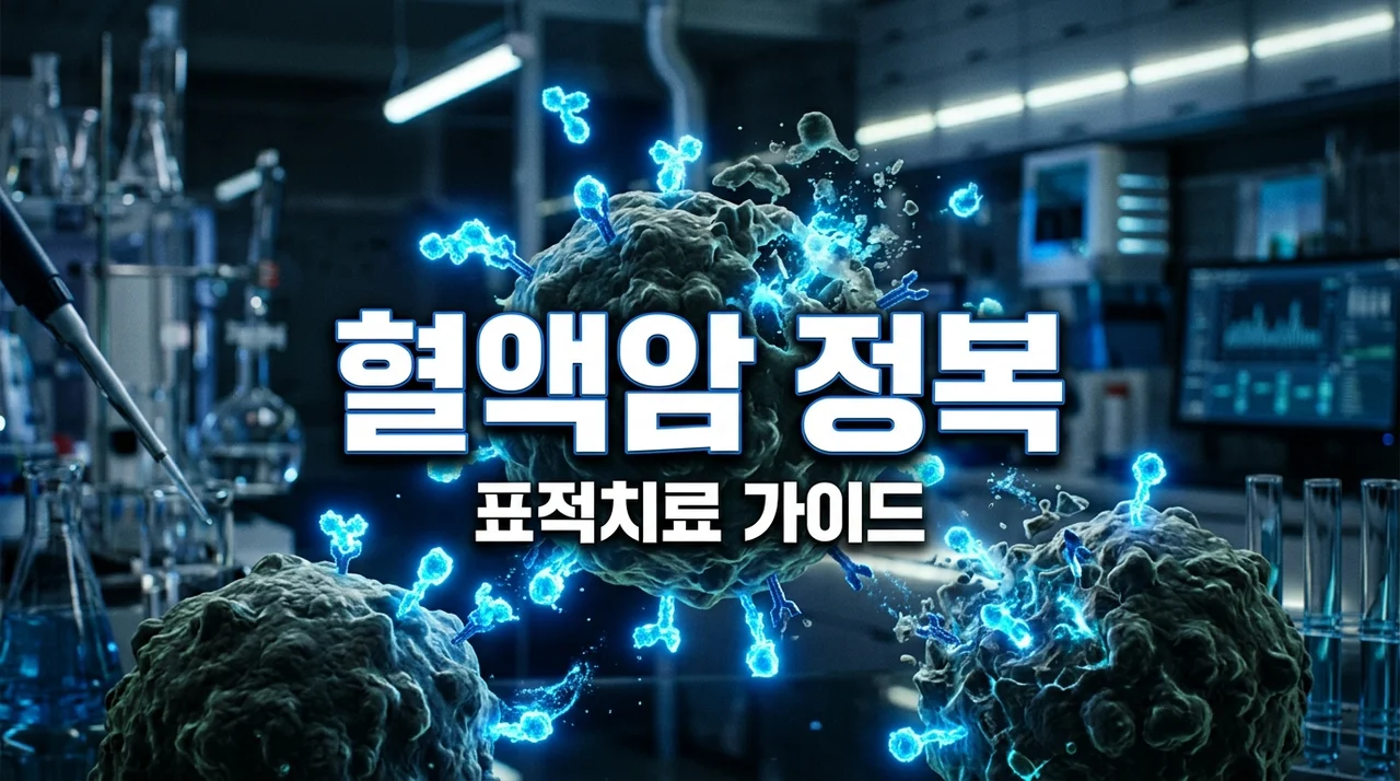 혈액암 표적치료 효과와 부작용 완벽 정리, 항암치료와 다른 점은?