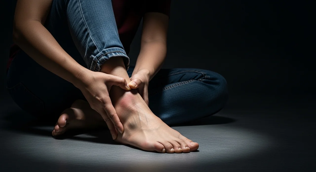 발목에서 나는 '뚝' 소리, 당장 병원에 가야 할까요?