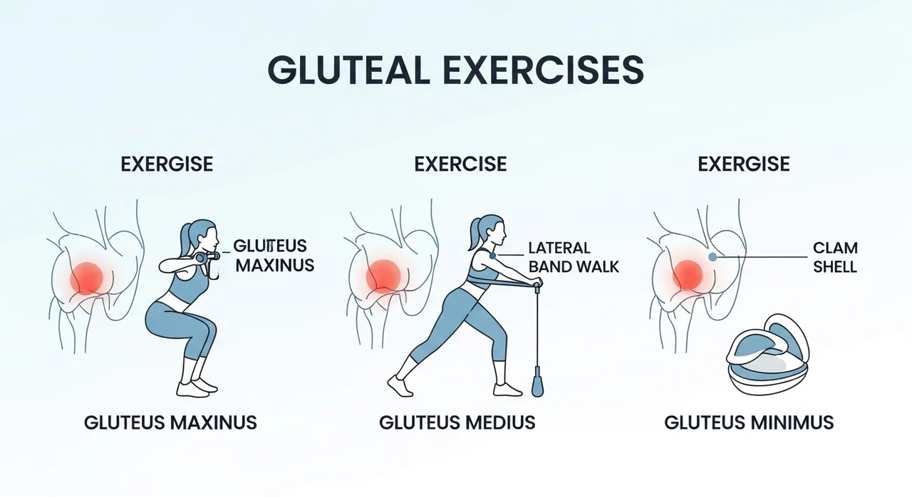 엉덩이 근육의 구조와 부위별 역할 알아보기