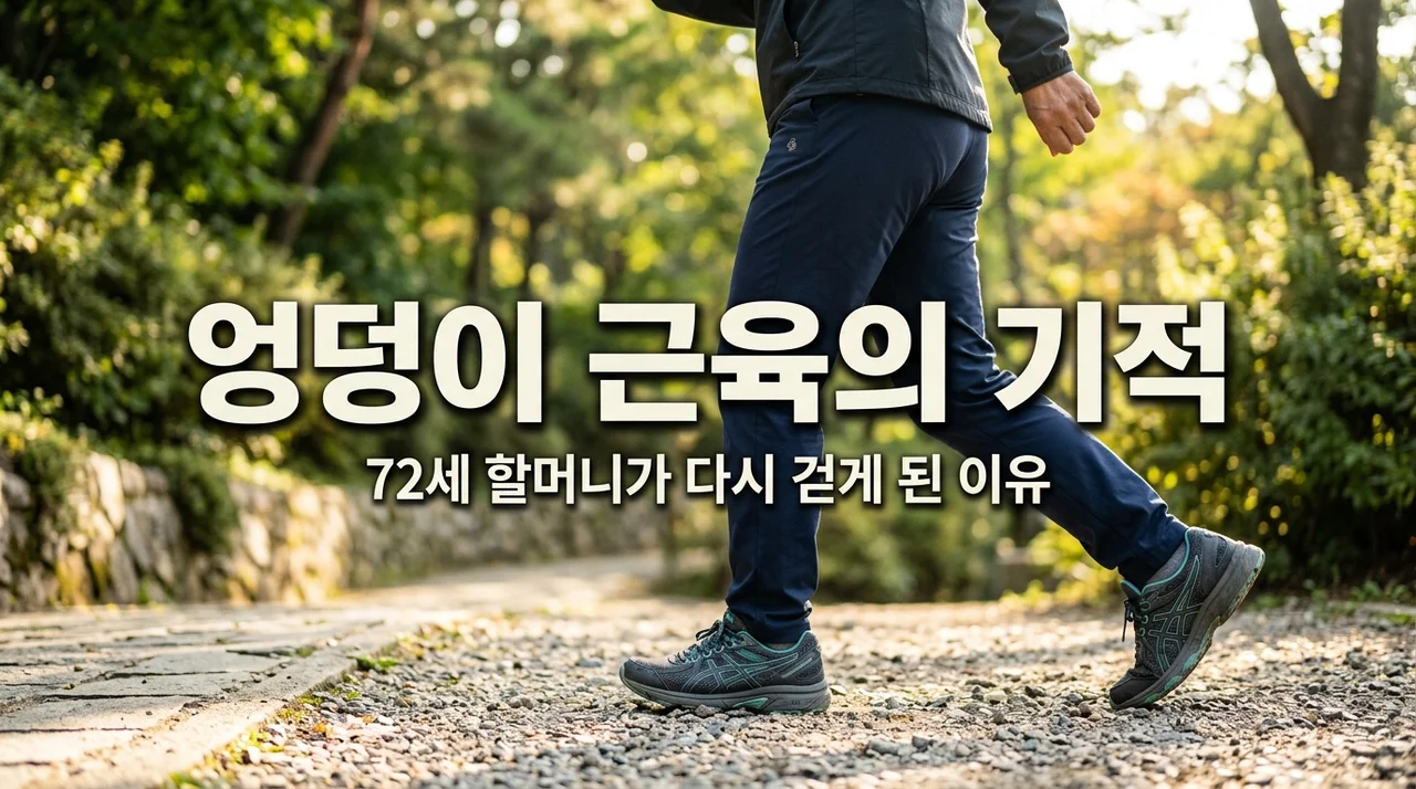 72세 할머니도 다시 걷게 만든 엉덩이 근육의 비밀! 장수와 건강의 기둥