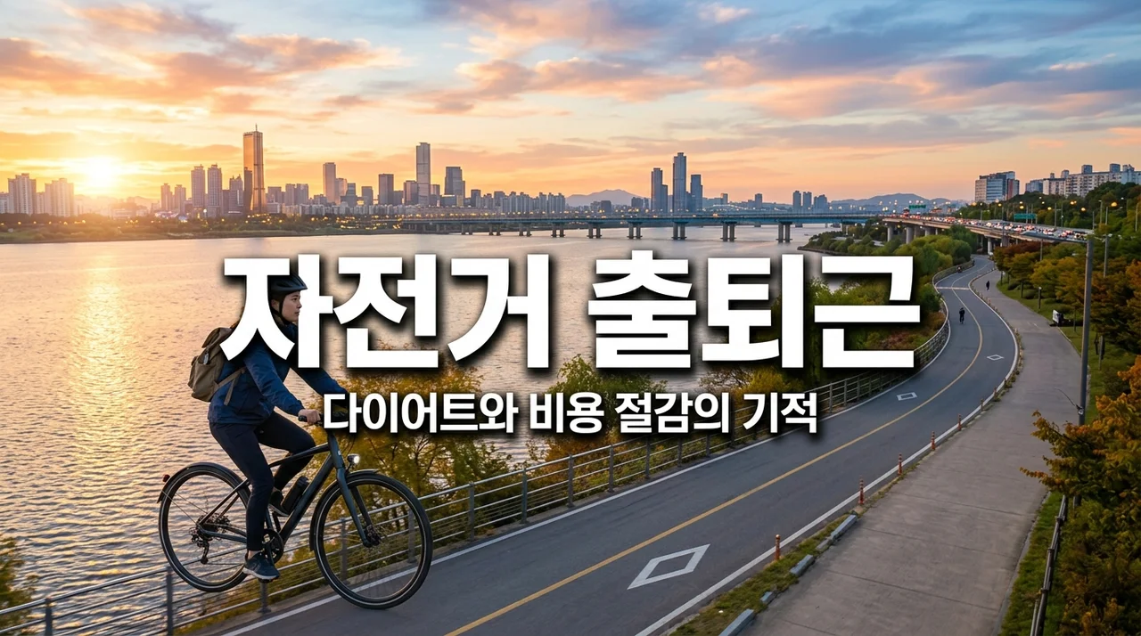 자전거 출퇴근 효과, 헬스장 대신 선택해야 하는 이유 5가지