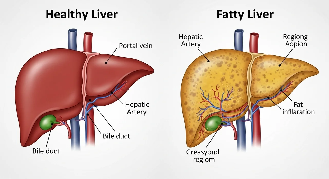 술 안 마셔도 생기는 지방간, 방심은 금물