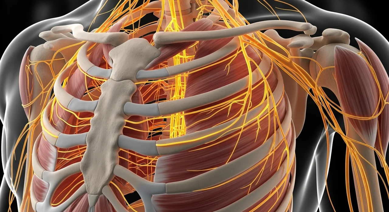 가장 흔한 원인: 근육통과 늑간신경통