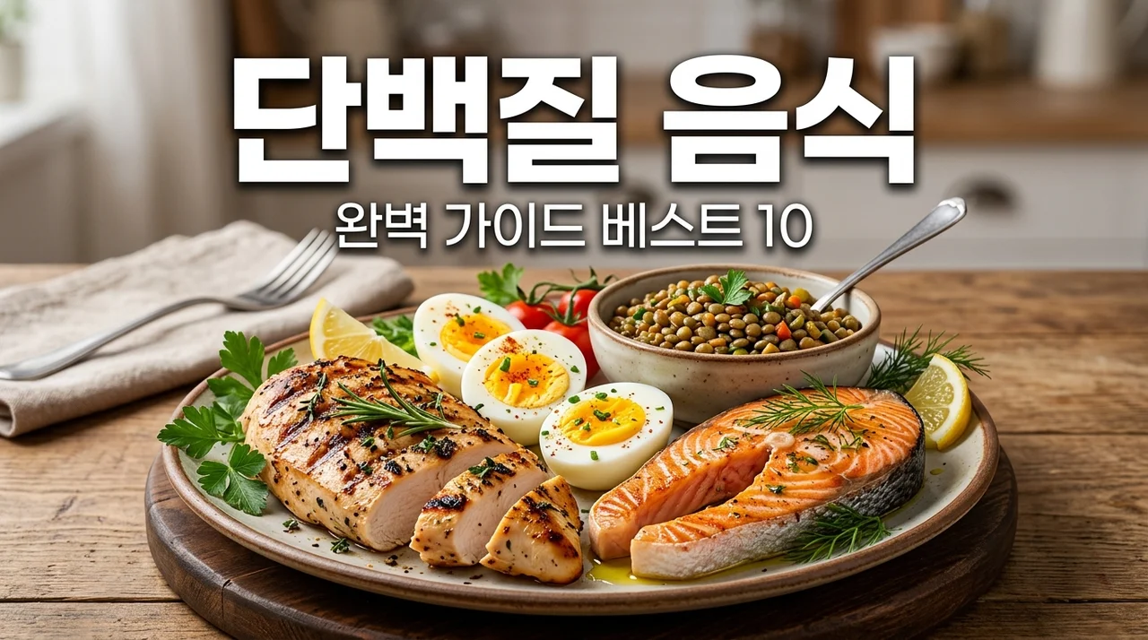 단백질 많은 음식 완벽 가이드 : 근성장과 다이어트를 위한 베스트 10