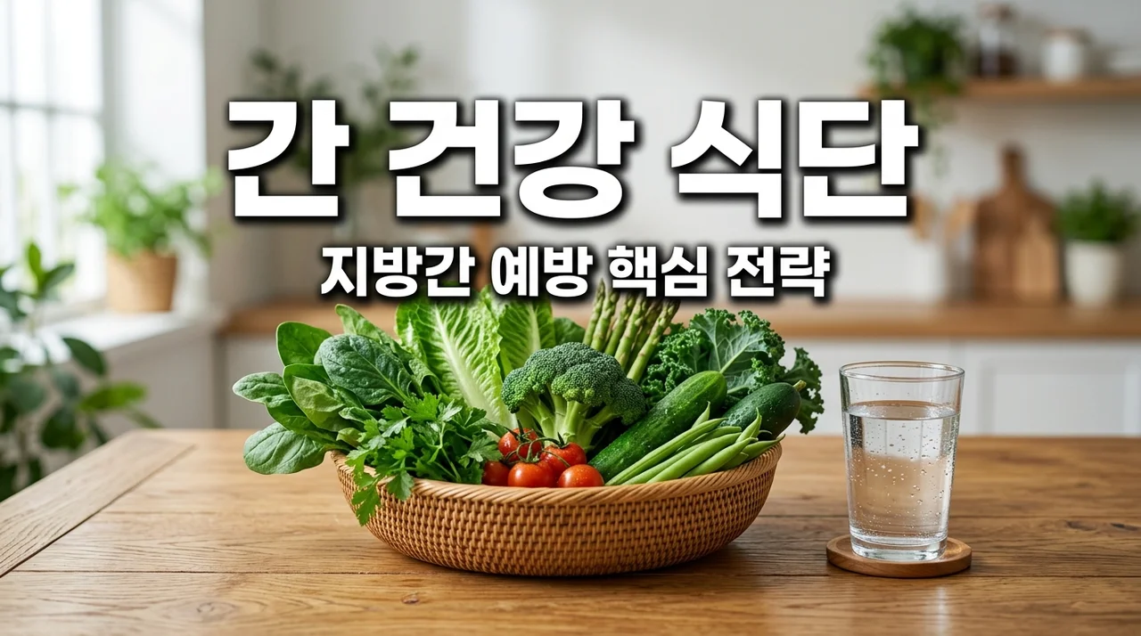 간 건강을 지키는 식단 관리 핵심 전략 5가지와 추천 음식