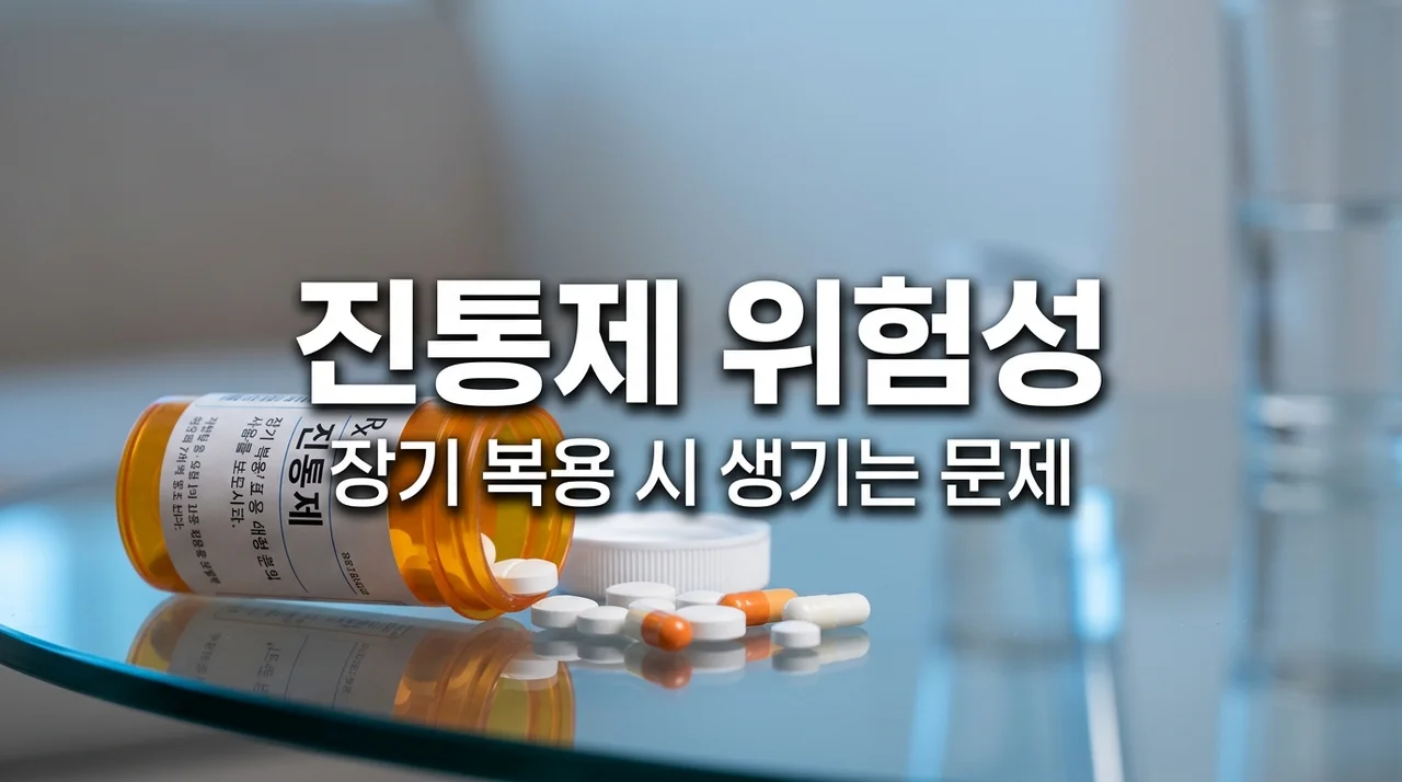 소염진통제 오래 먹으면 생기는 문제 5가지와 안전 복용 수칙
