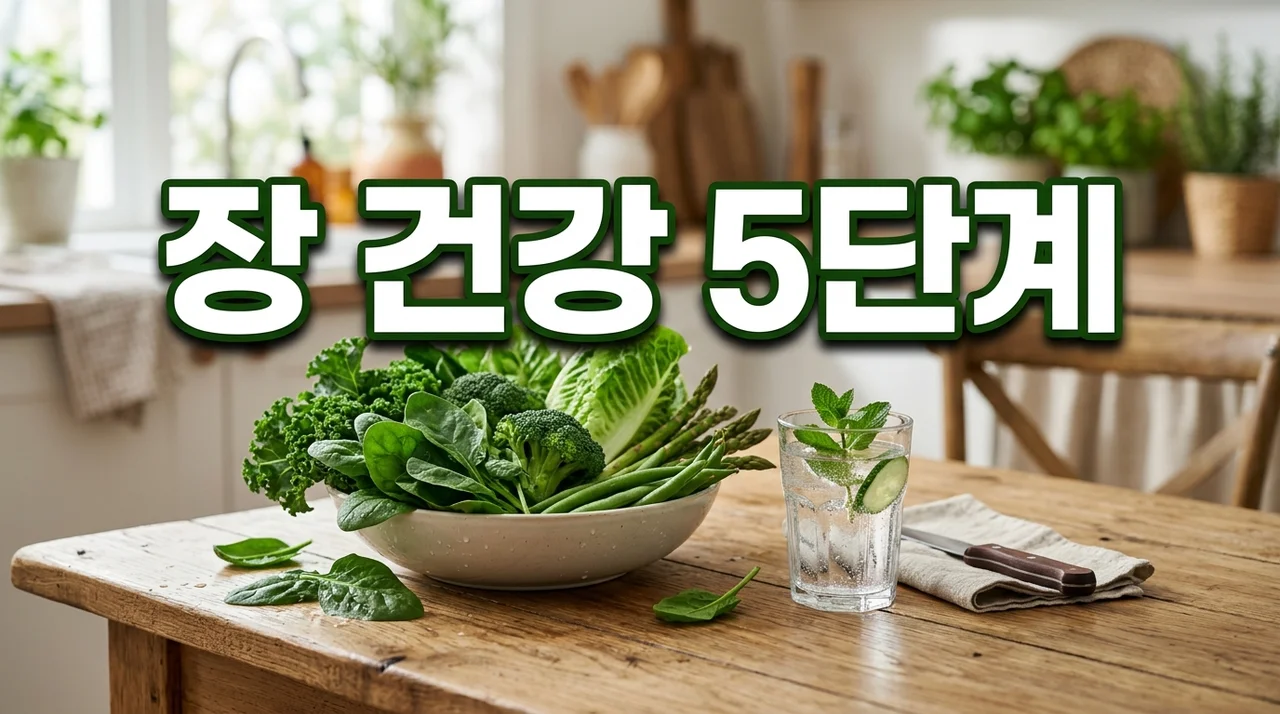 장 건강 회복을 돕는 식습관 5단계: 속 편한 일상을 위한 실천 가이드