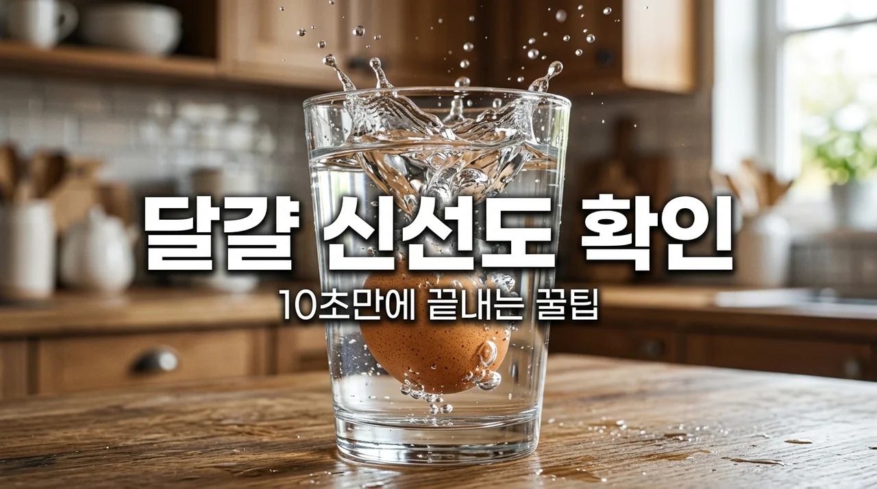 달걀 신선도 체크하는 가장 쉬운 방법 5가지 | 상한 계란 구별법