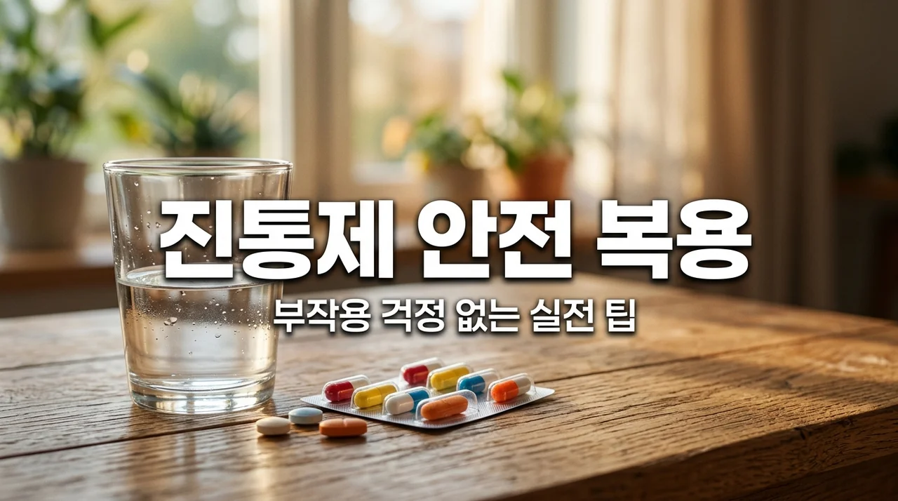 진통제 부작용 줄이는 법! 안전한 복용을 위한 실전 팁 5가지