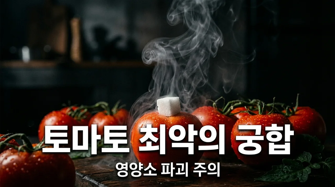 토마토 영양소 0으로 만드는 최악의 궁합 3가지와 올바른 섭취법